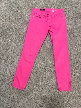 J. Crew Bright Pink Skinny Jeans